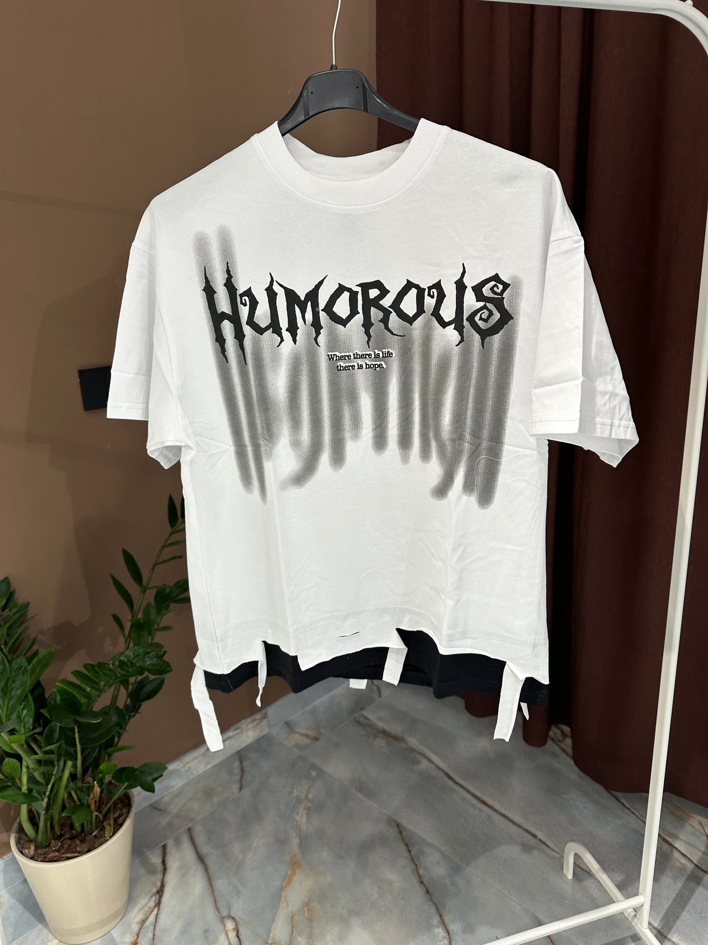 T SHIRT HUMOROUS WHITE