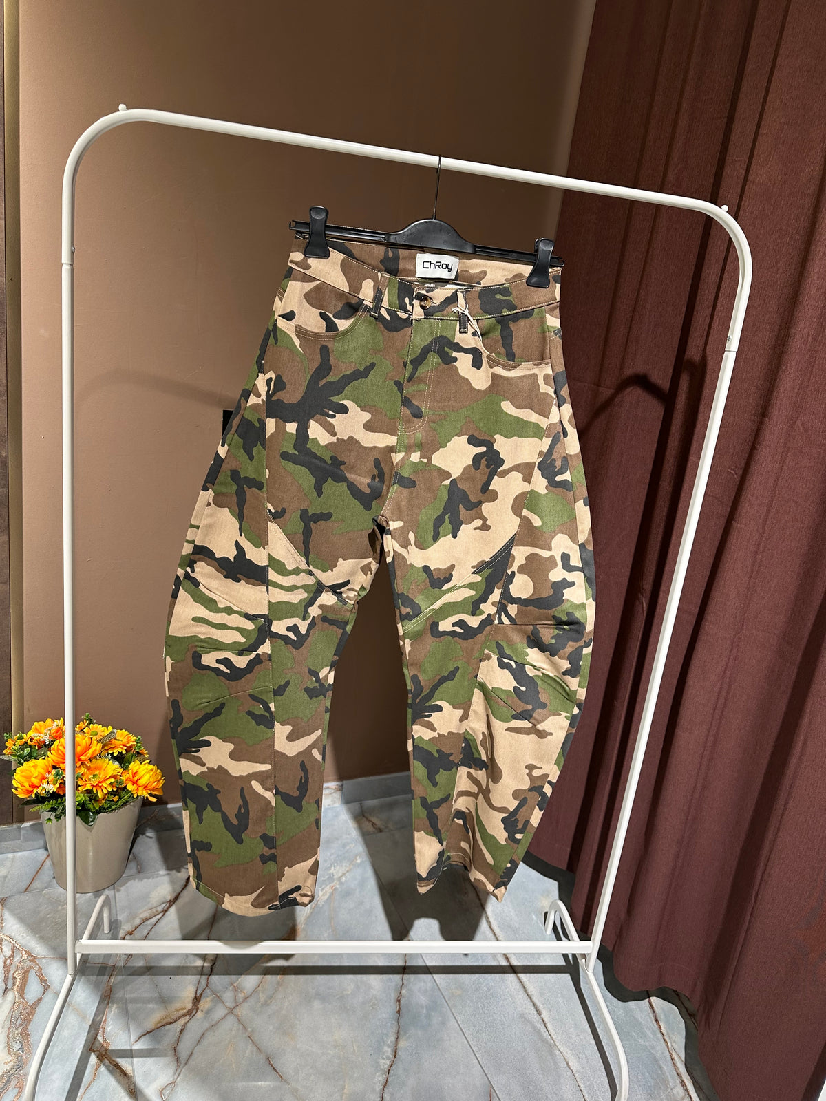 PANTALONE BALLON MILITARE
