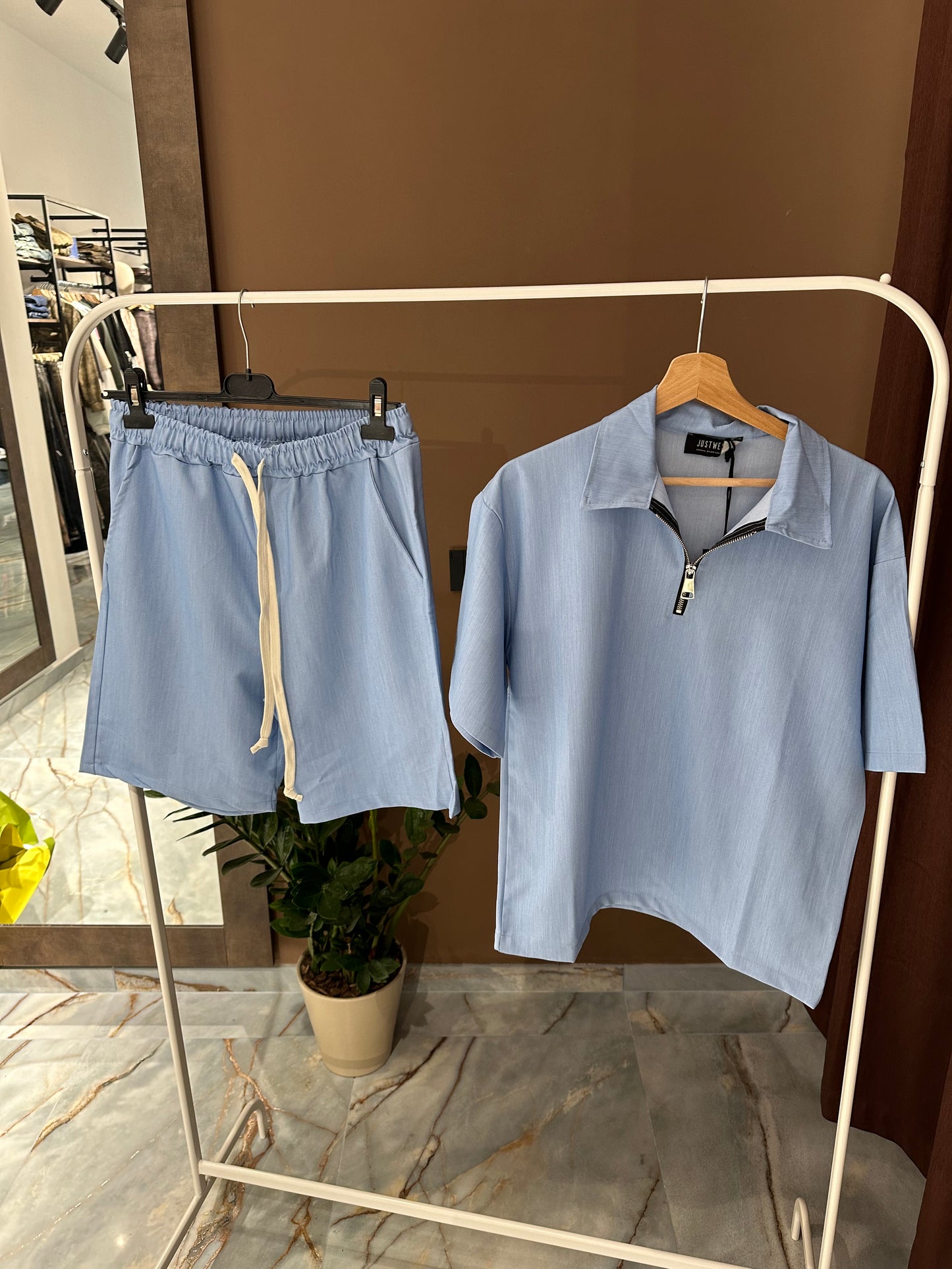 COORDINATO CELESTE