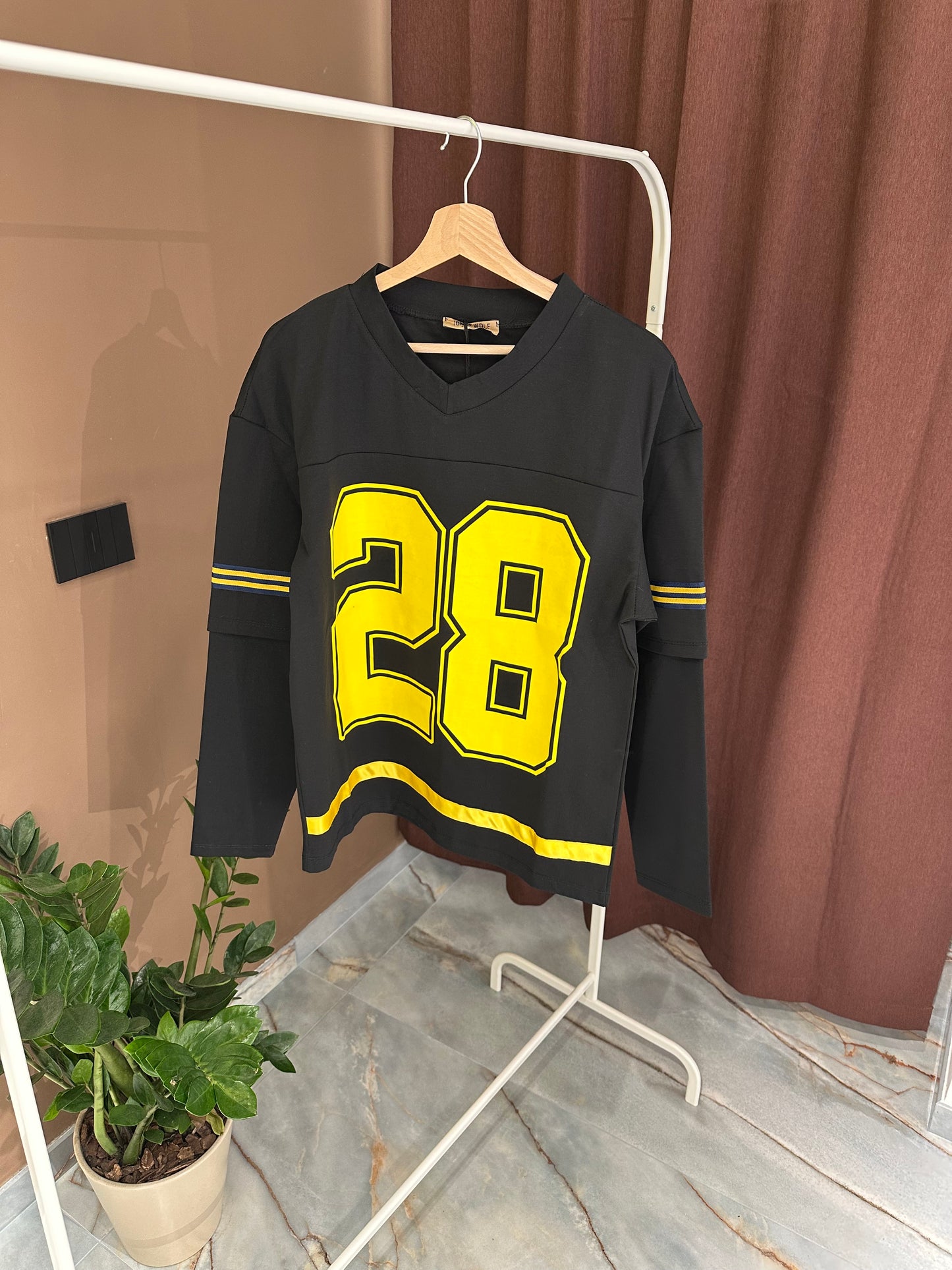 T SHIRT DOUBLE ROYAL BLACK