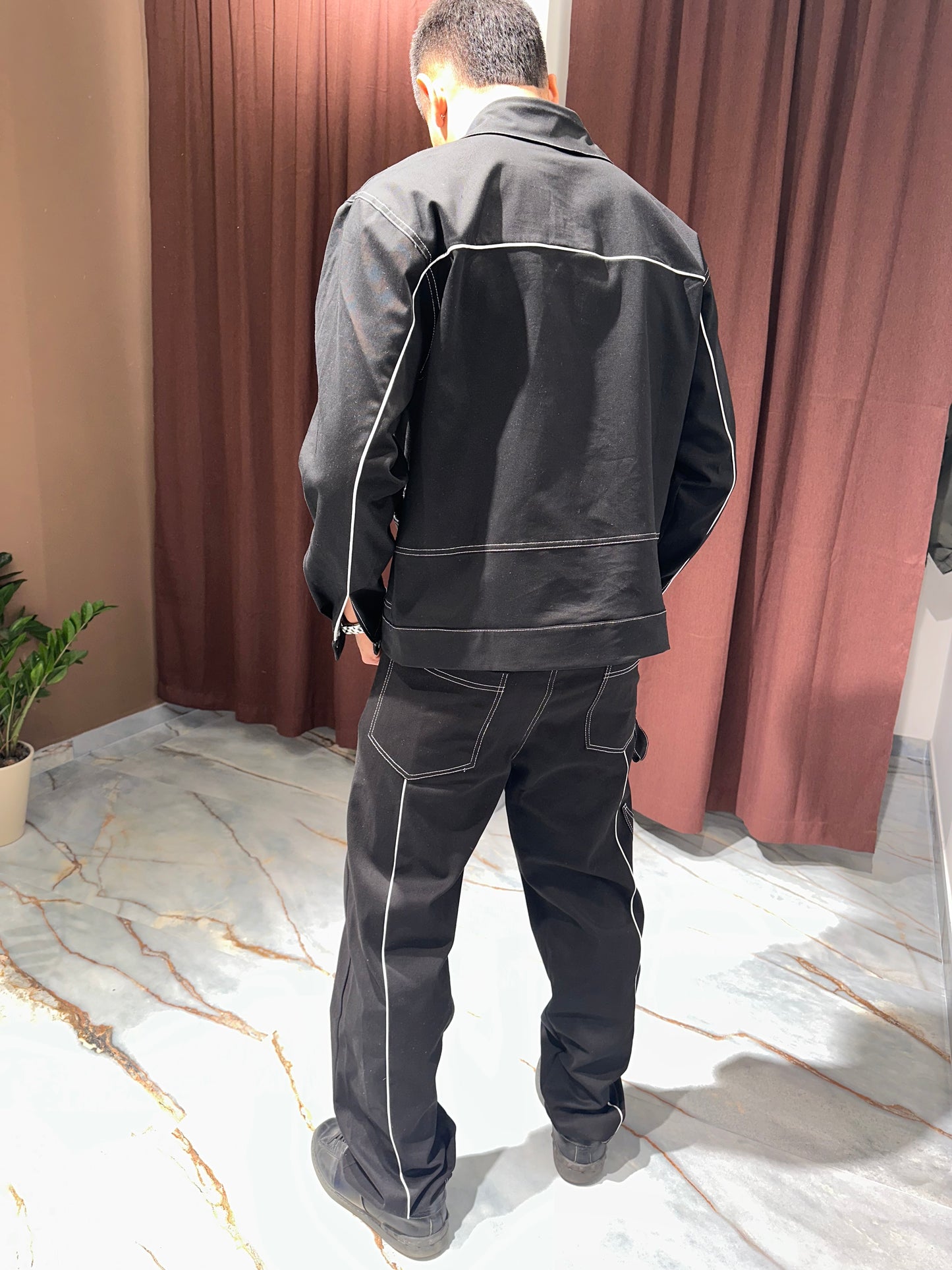 COORDINATO DENIM BLACK