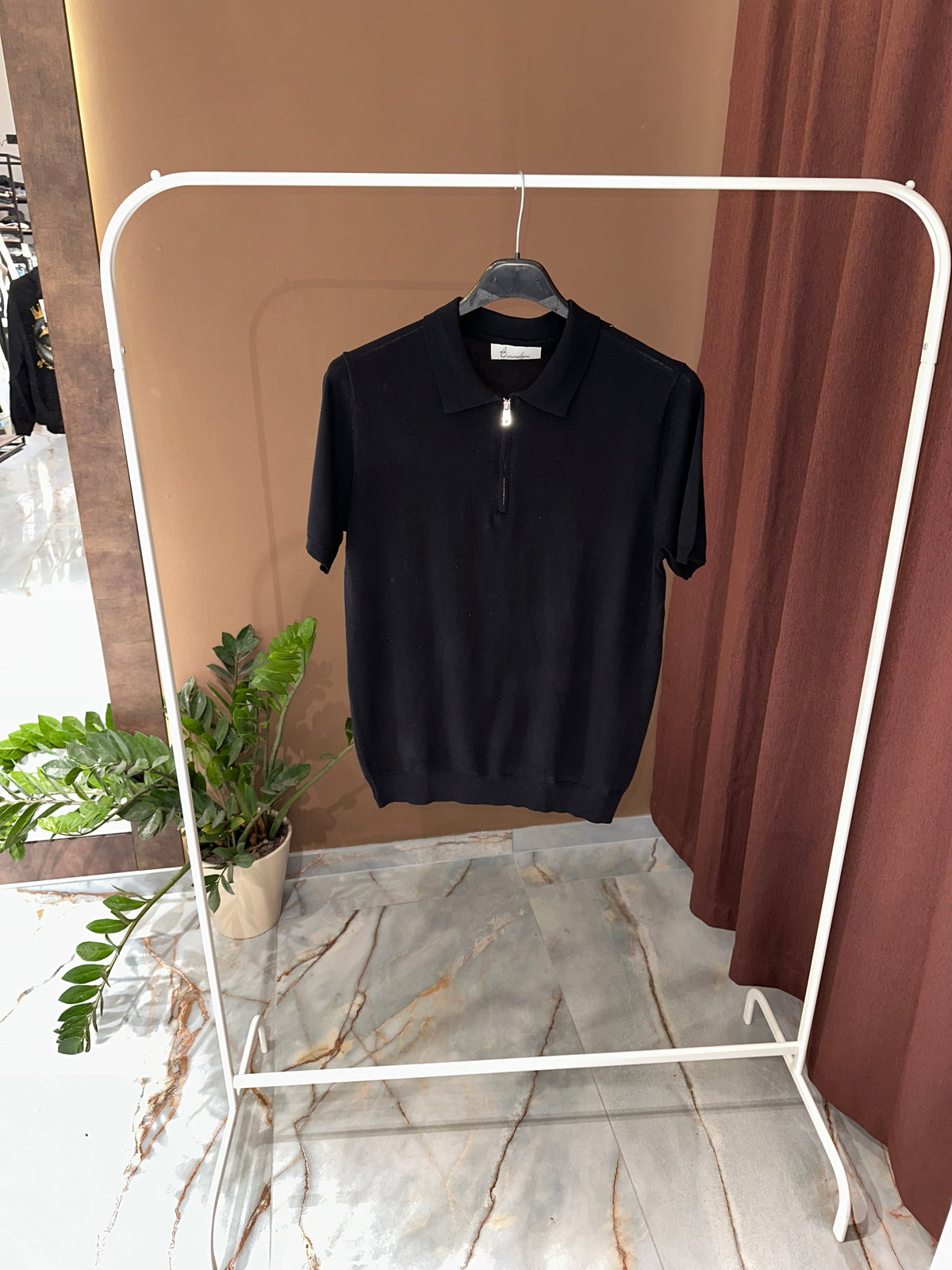 POLO CON ZIP