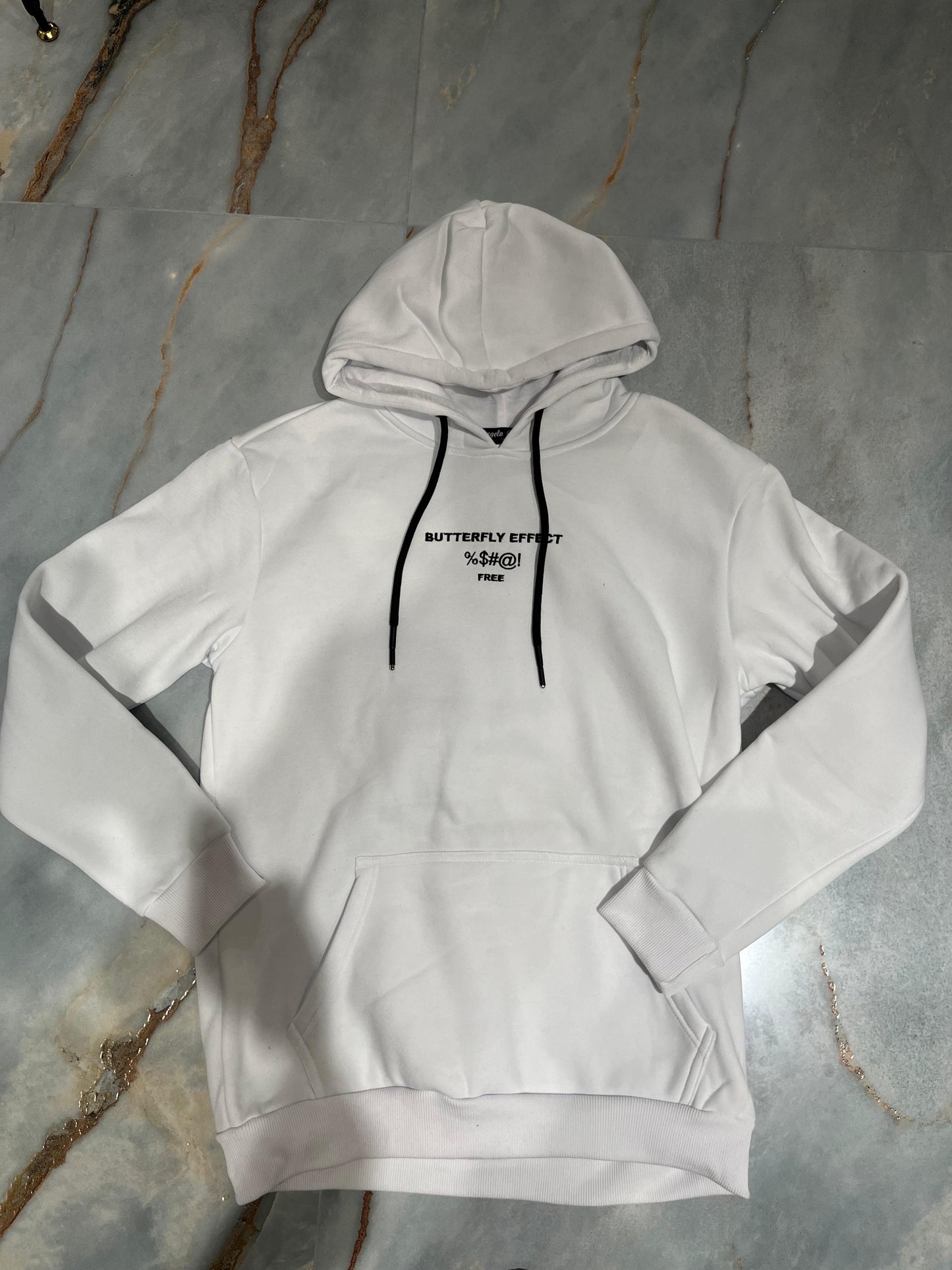 FELPA BUTTERFLY WHITE