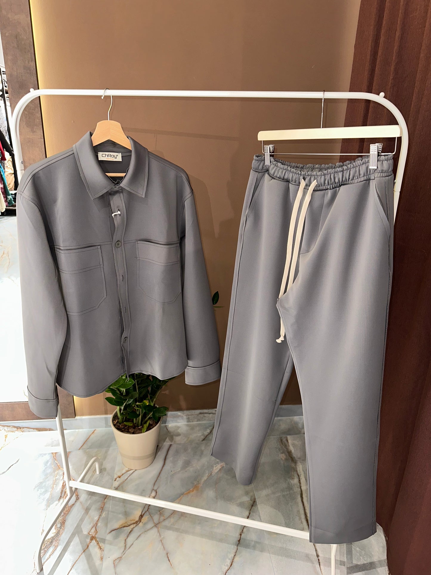 COORDINATO SCUBA GREY