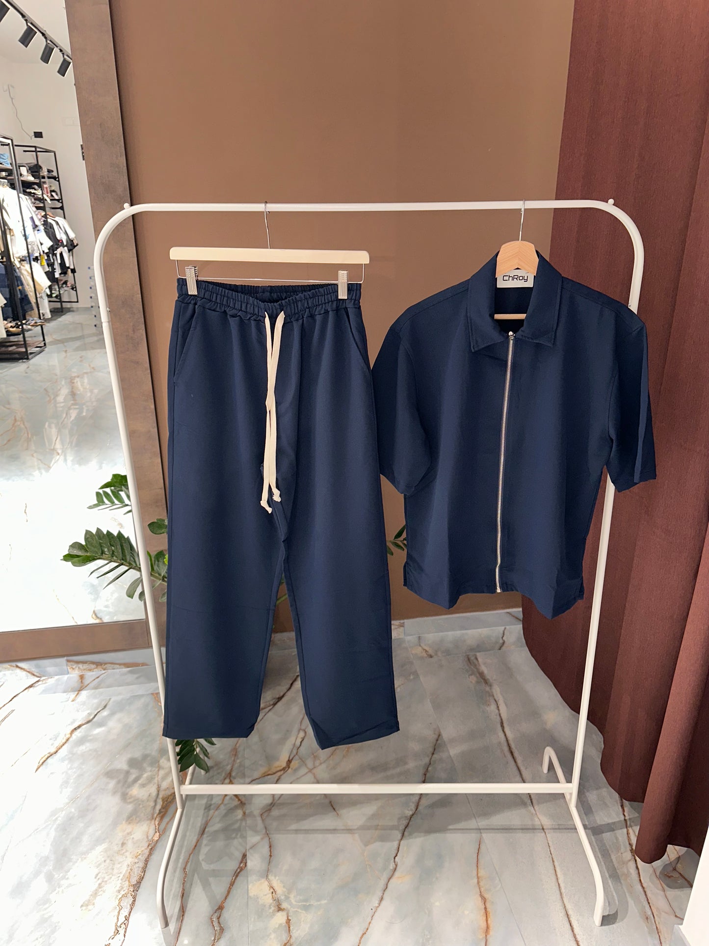 COORDINATO BLU