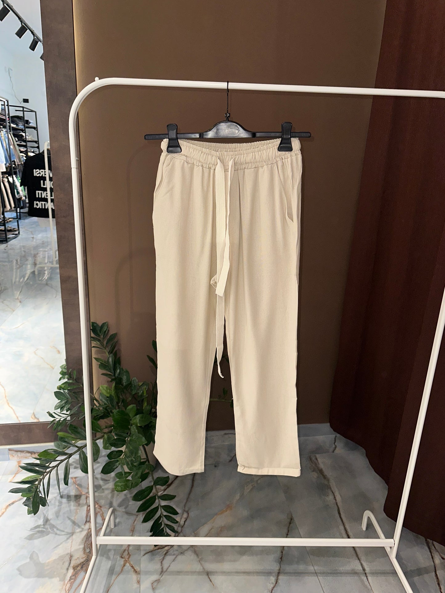 PANTALACCIO DI LINO