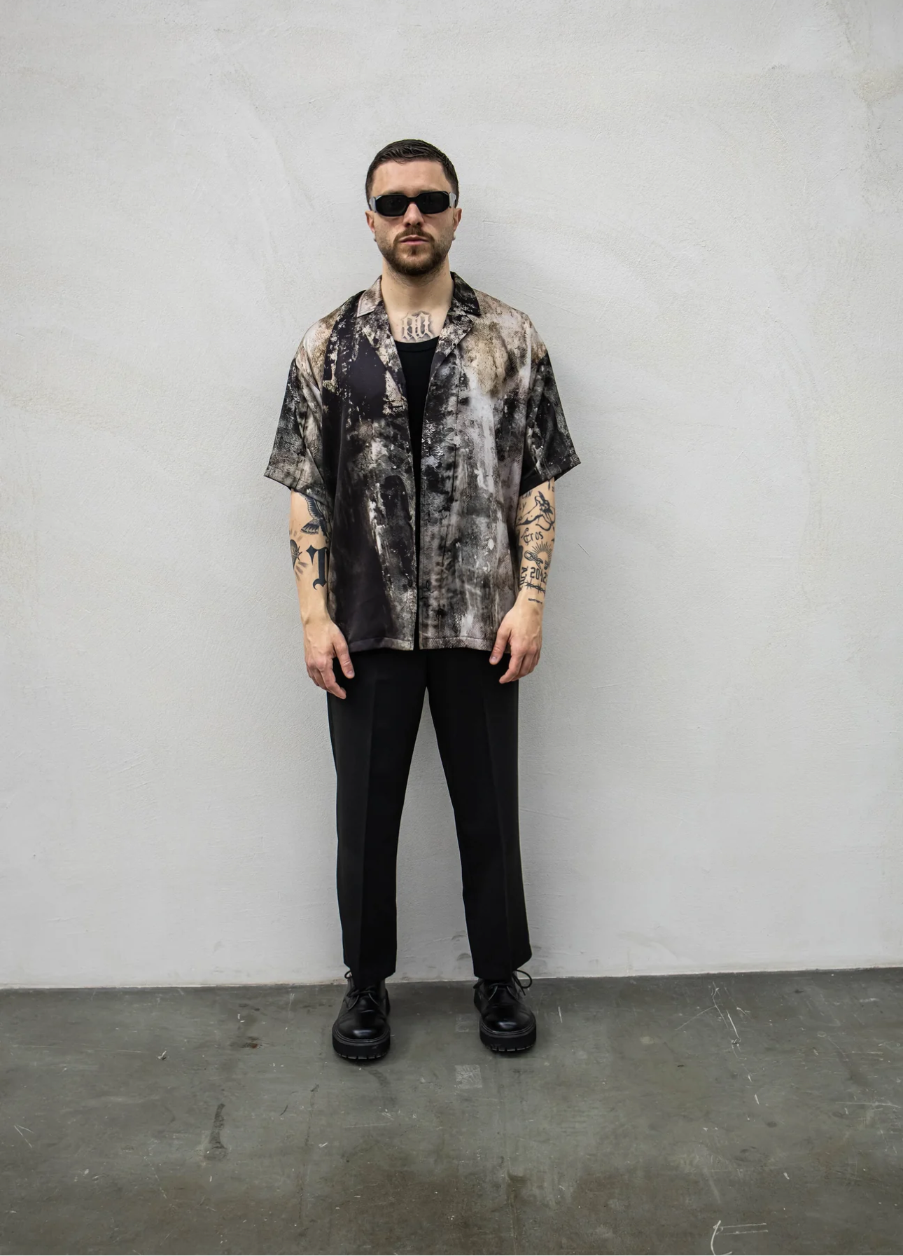 CAMICIA DI SETA OVER