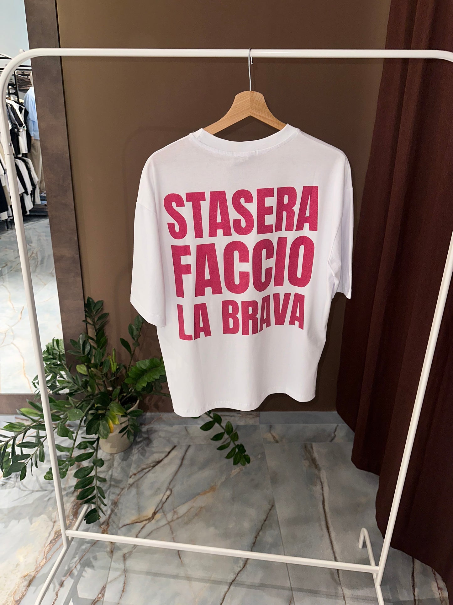 T SHIRT STASERA FACCIO LA BRAVA