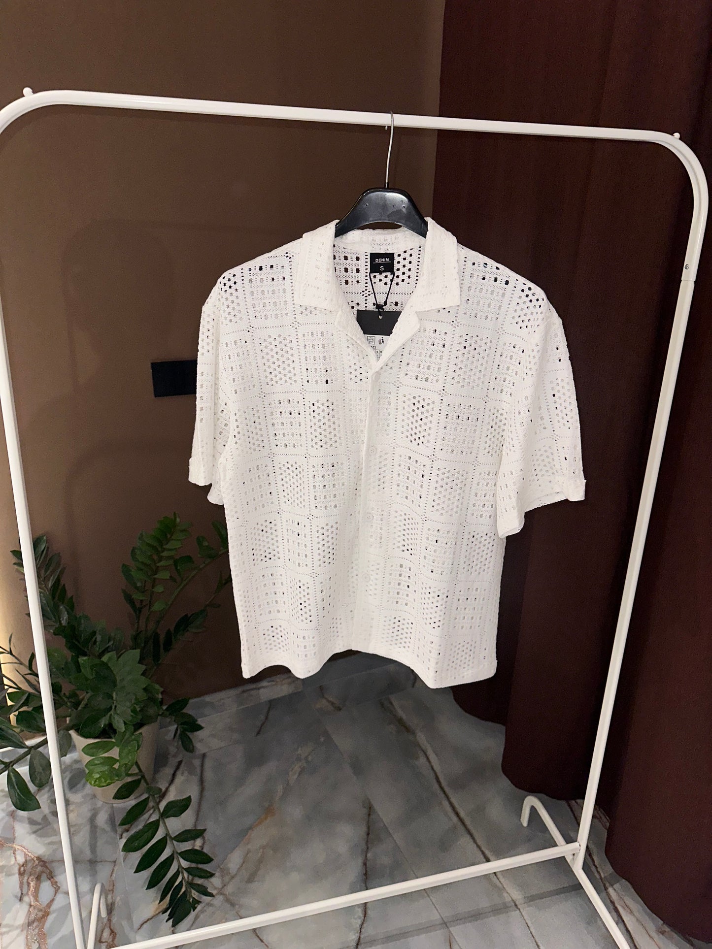 CAMICIA TRAFORATA