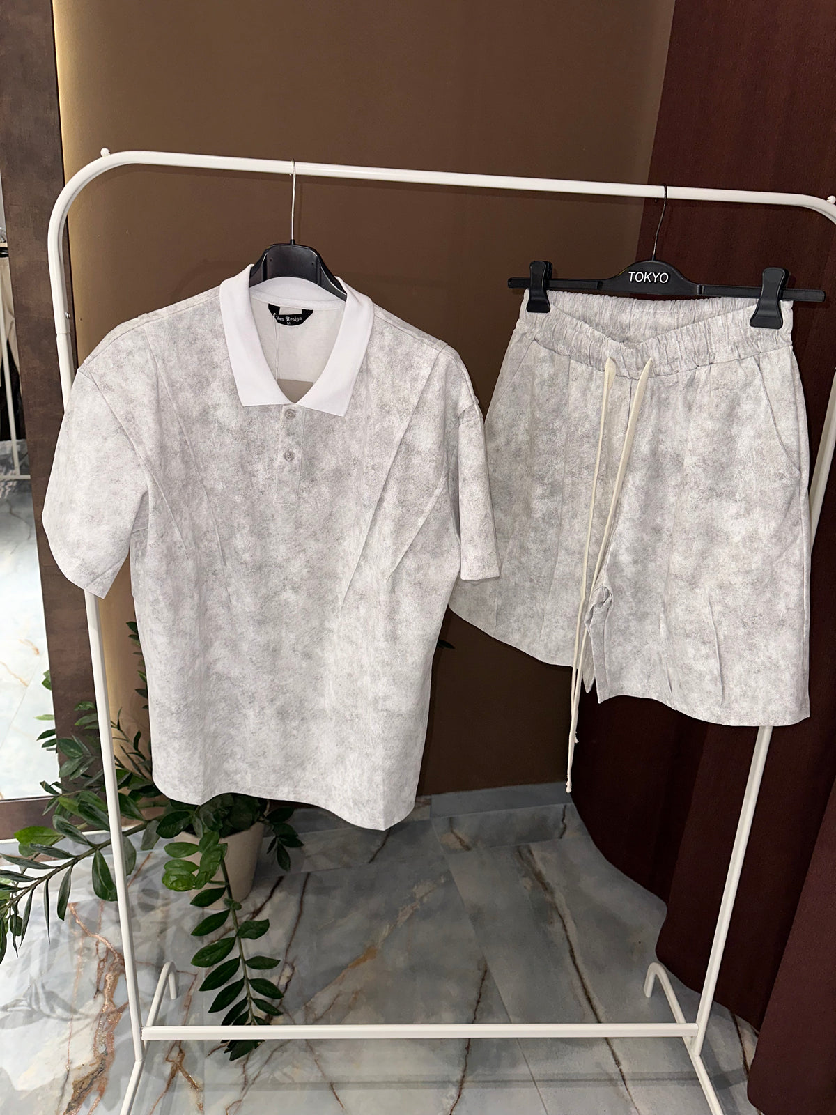 COORDINATO POLO MARMO