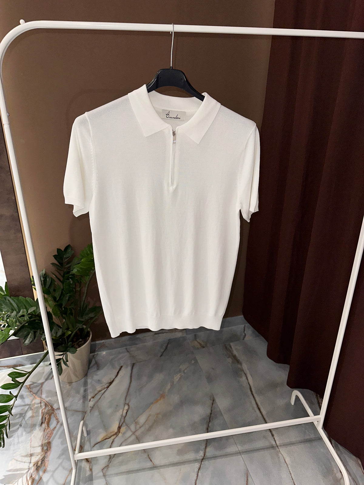 POLO CON ZIP