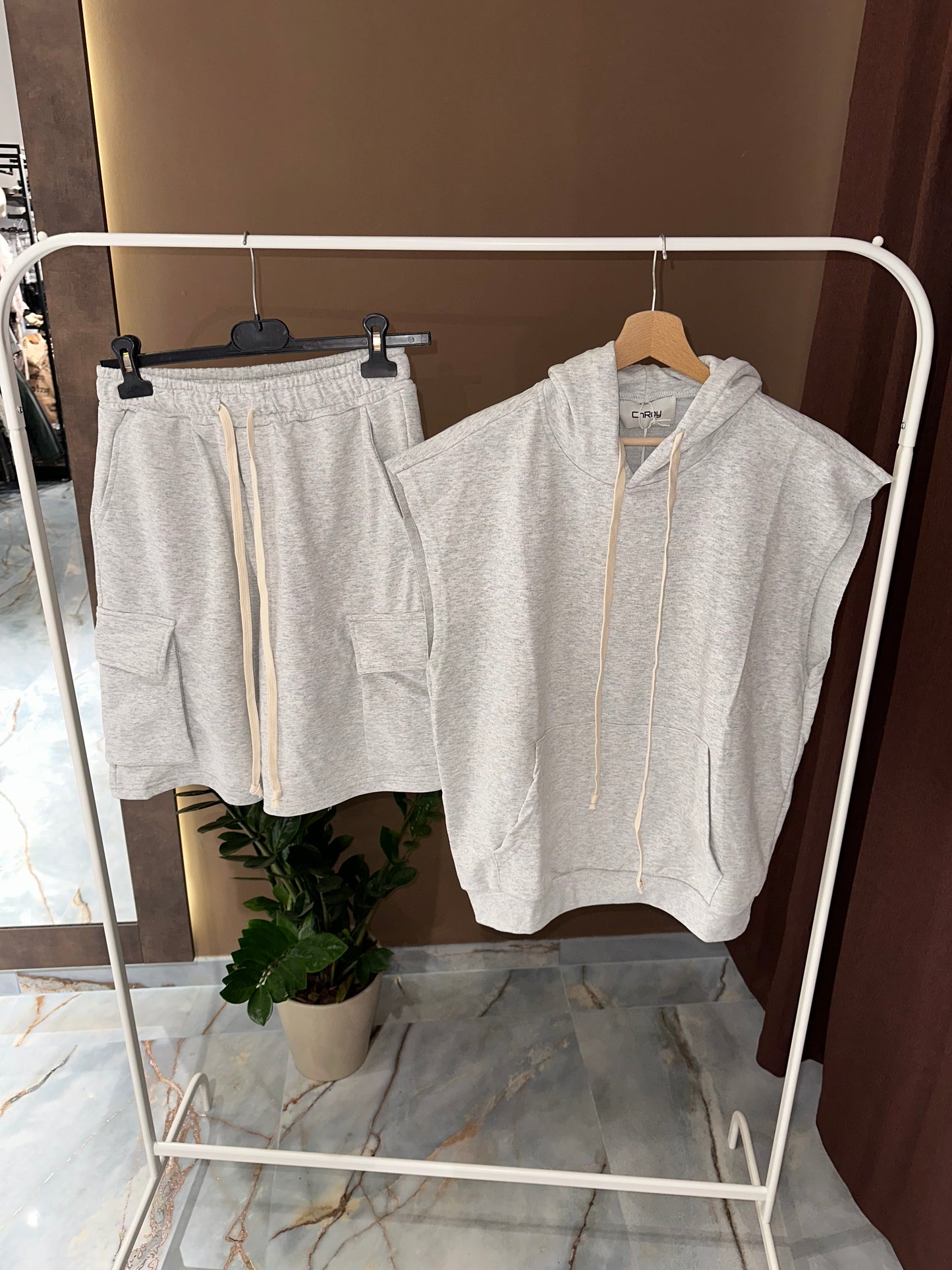 COORDINATO TUTA GREY