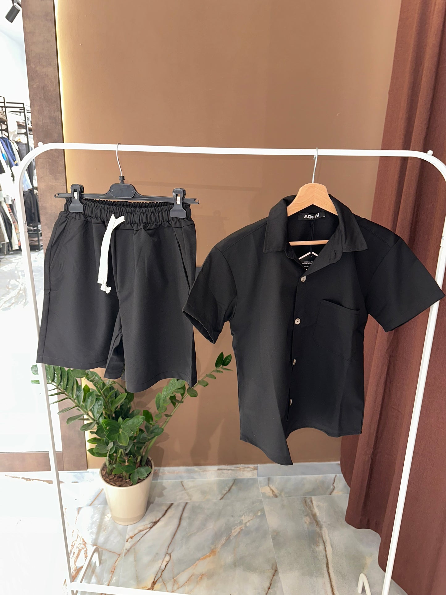 COORDINATO BABY BLACK