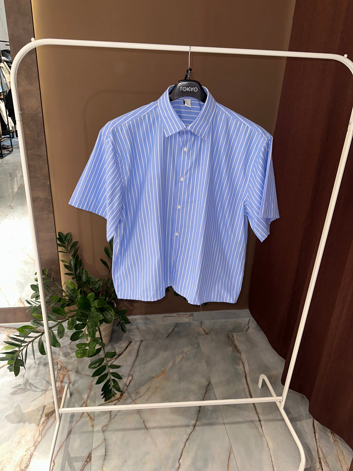 CAMICIA A RIGHE SARTORIALE