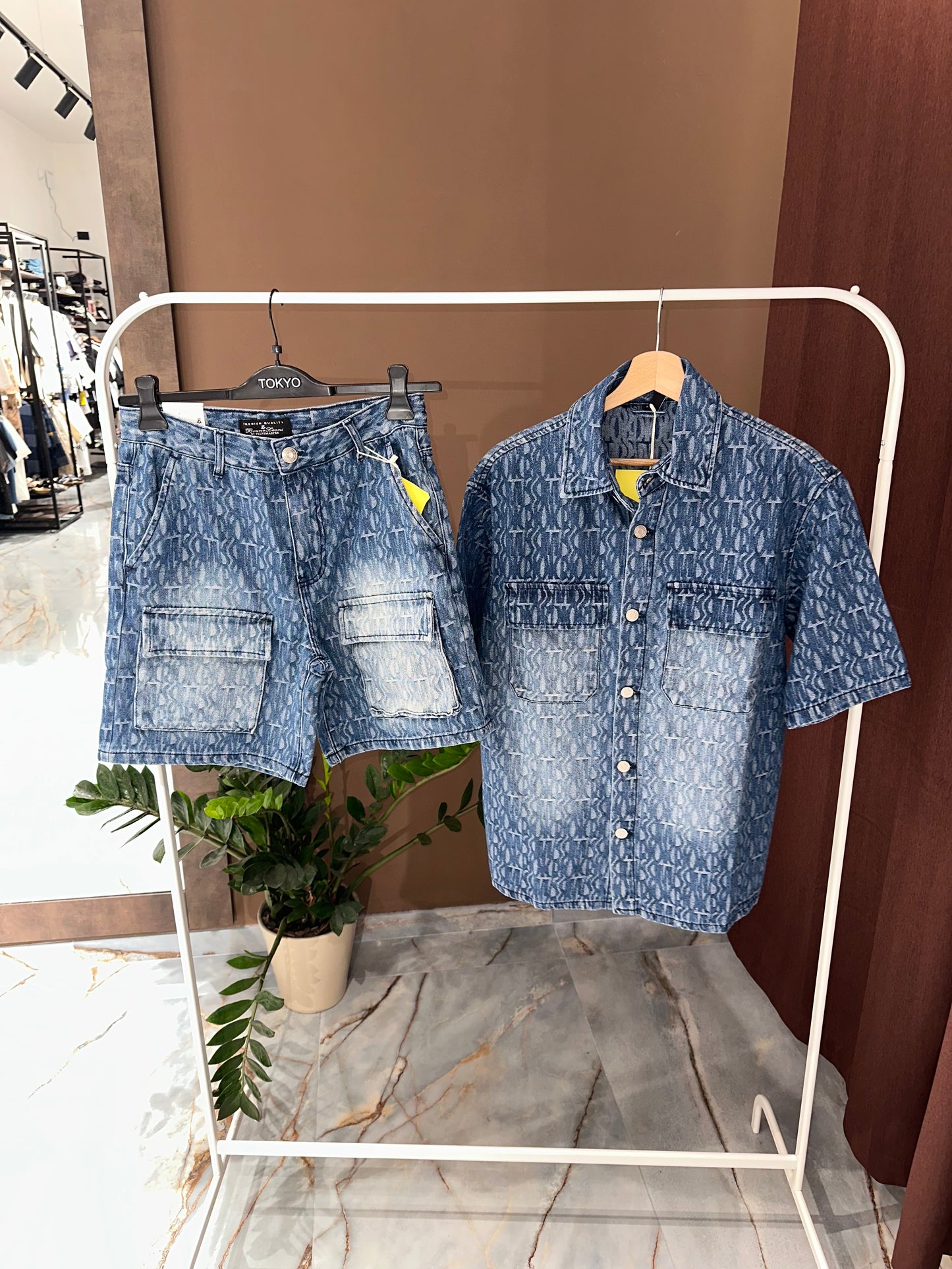 COORDINATO JEANS CARGO