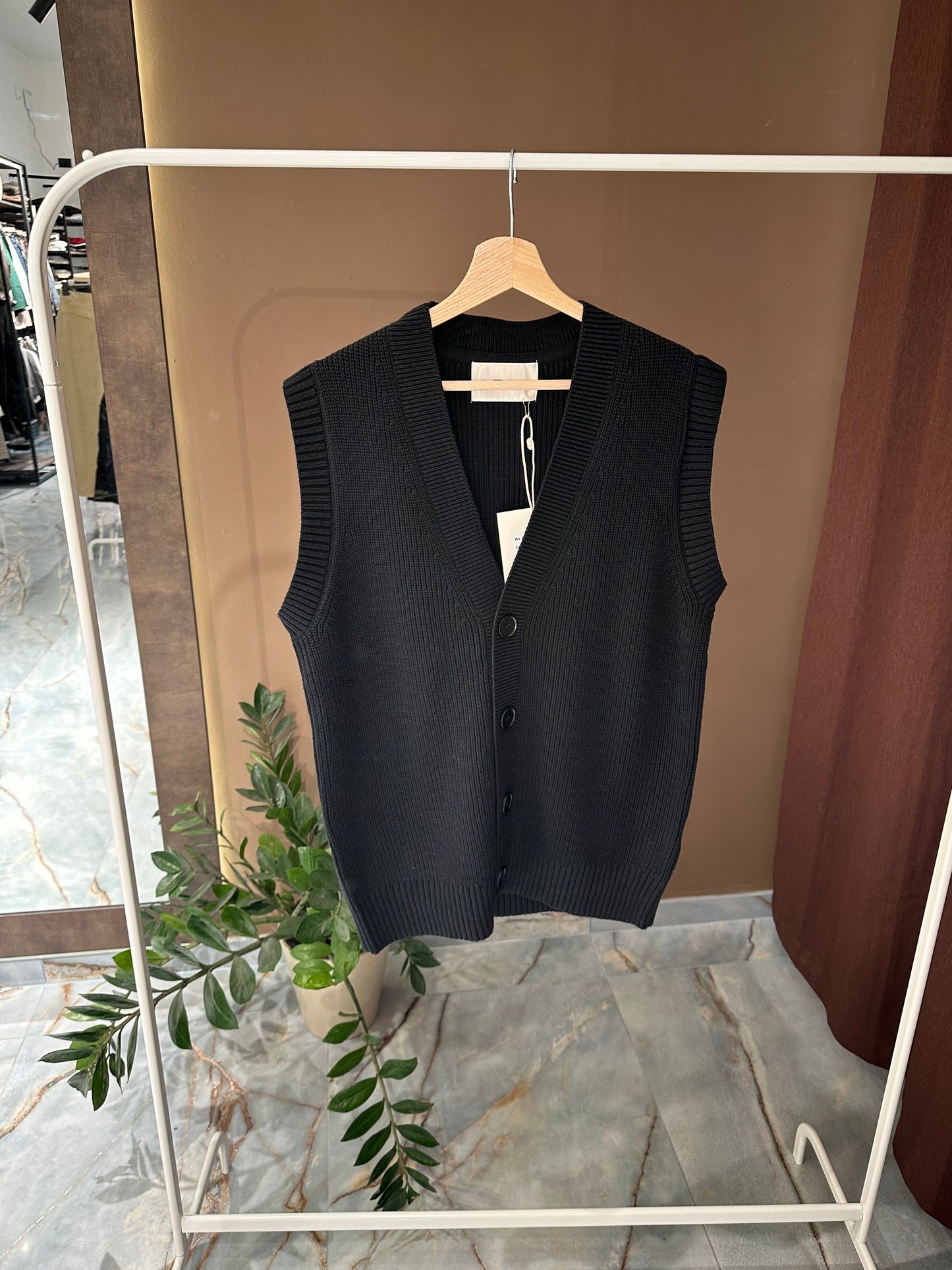 CARDIGAN SMANICATO