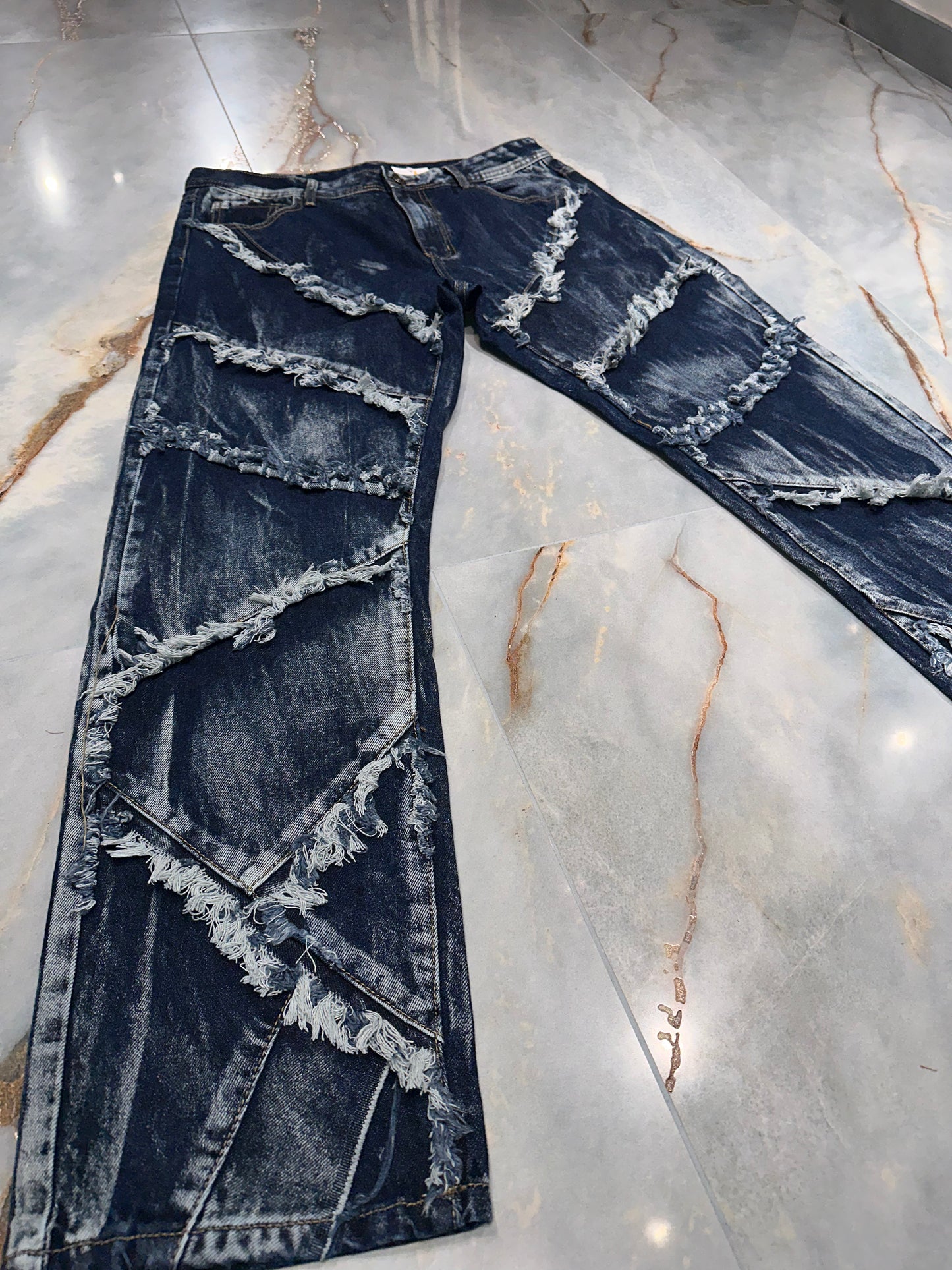 JEANS SFILACCIATO