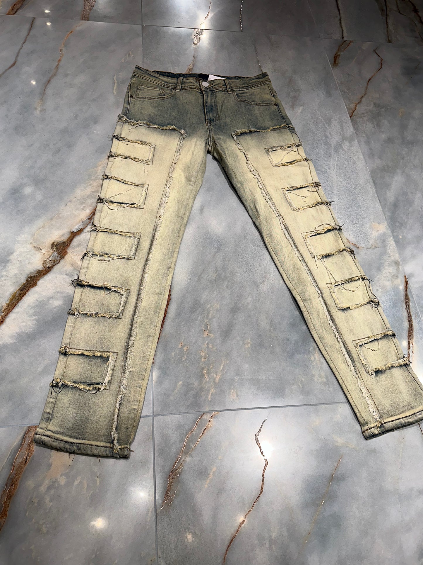 JEANS SKINNY BICOLOR