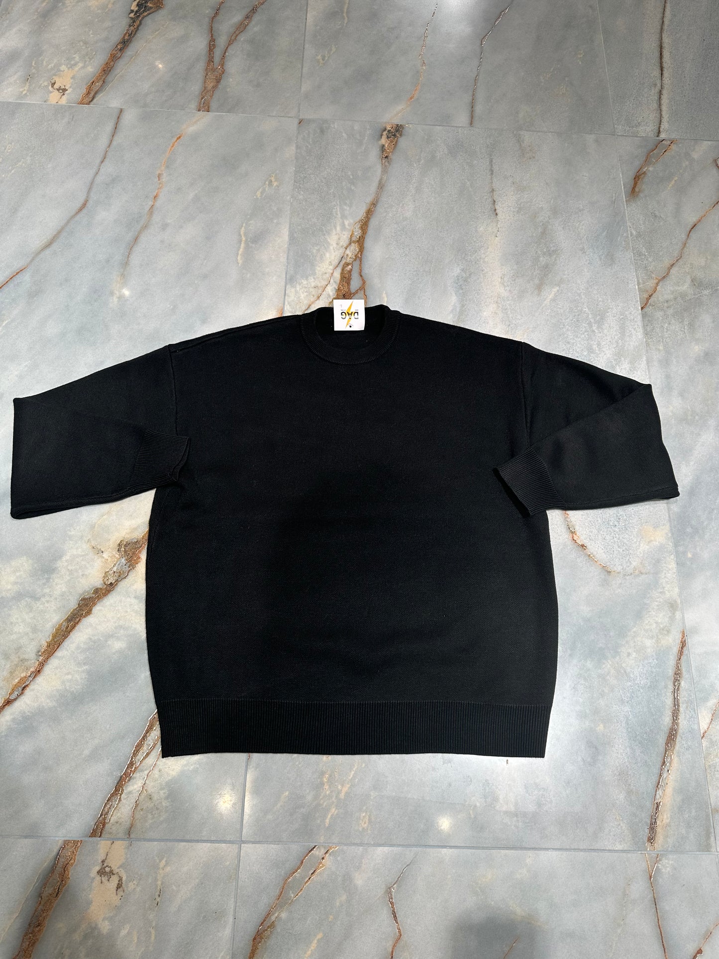 MAGLIONE BASIC NERO