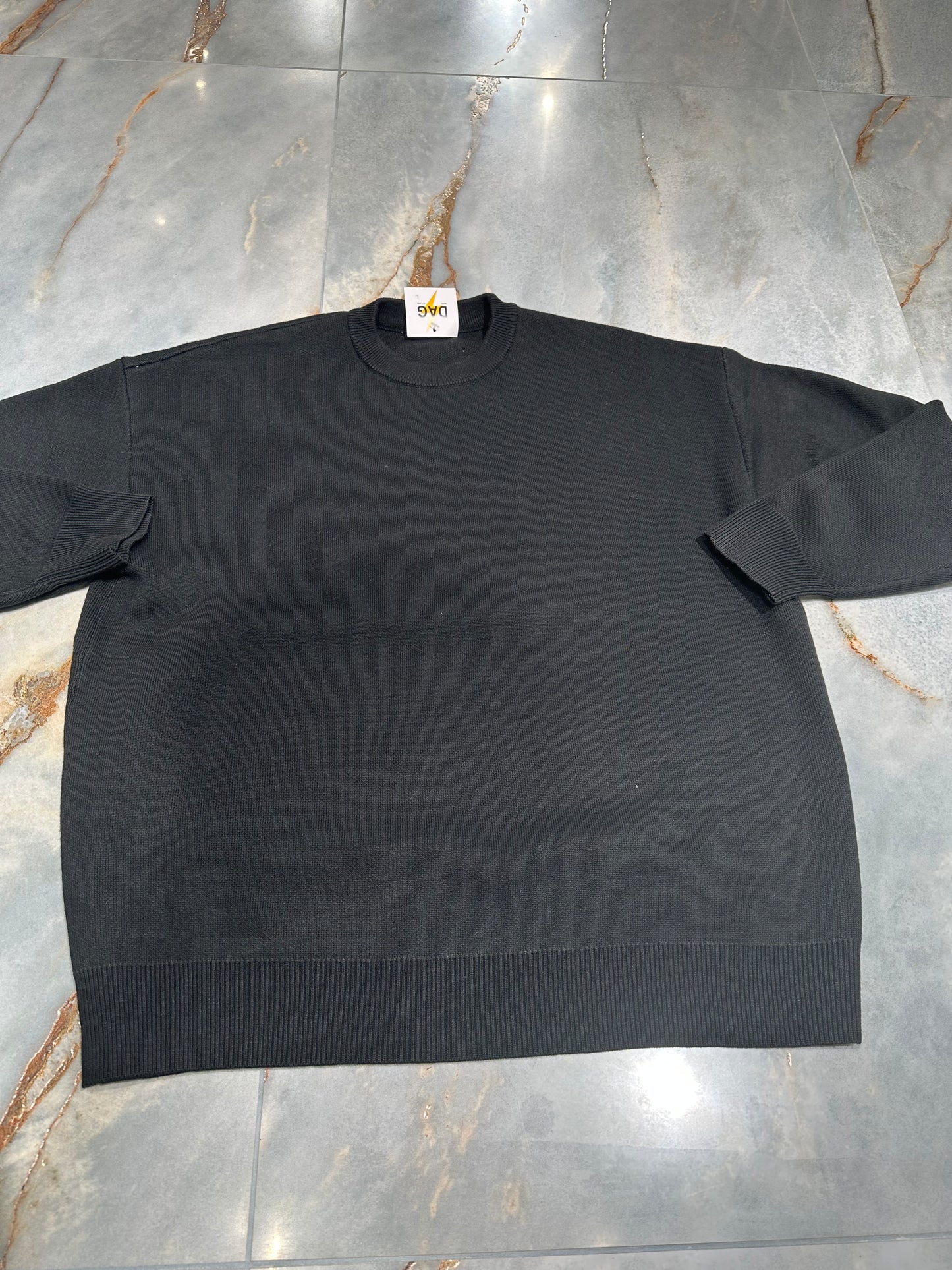 MAGLIONE BASIC NERO