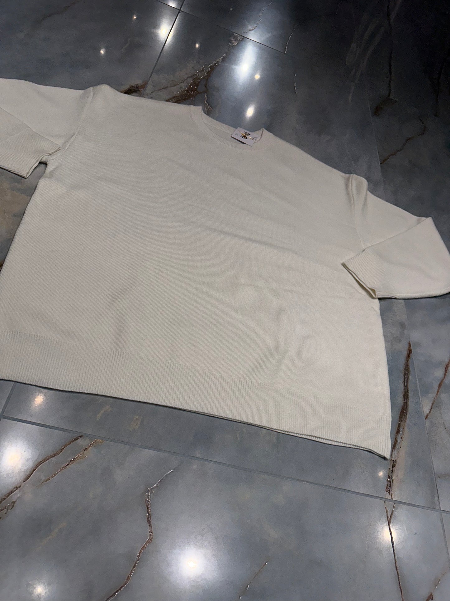 MAGLIONE BASIC BIANCO