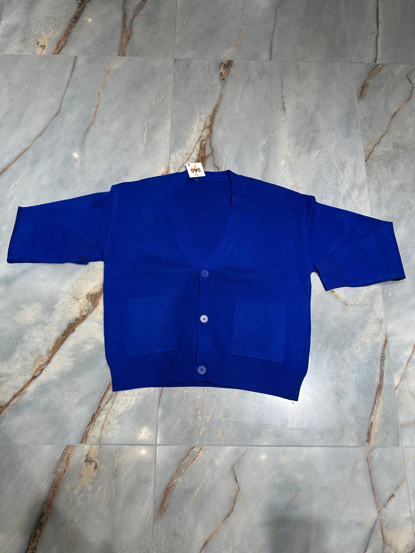 CARDIGAN BLU