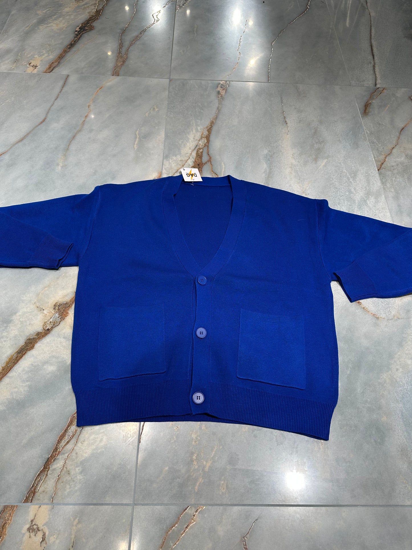 CARDIGAN BLU