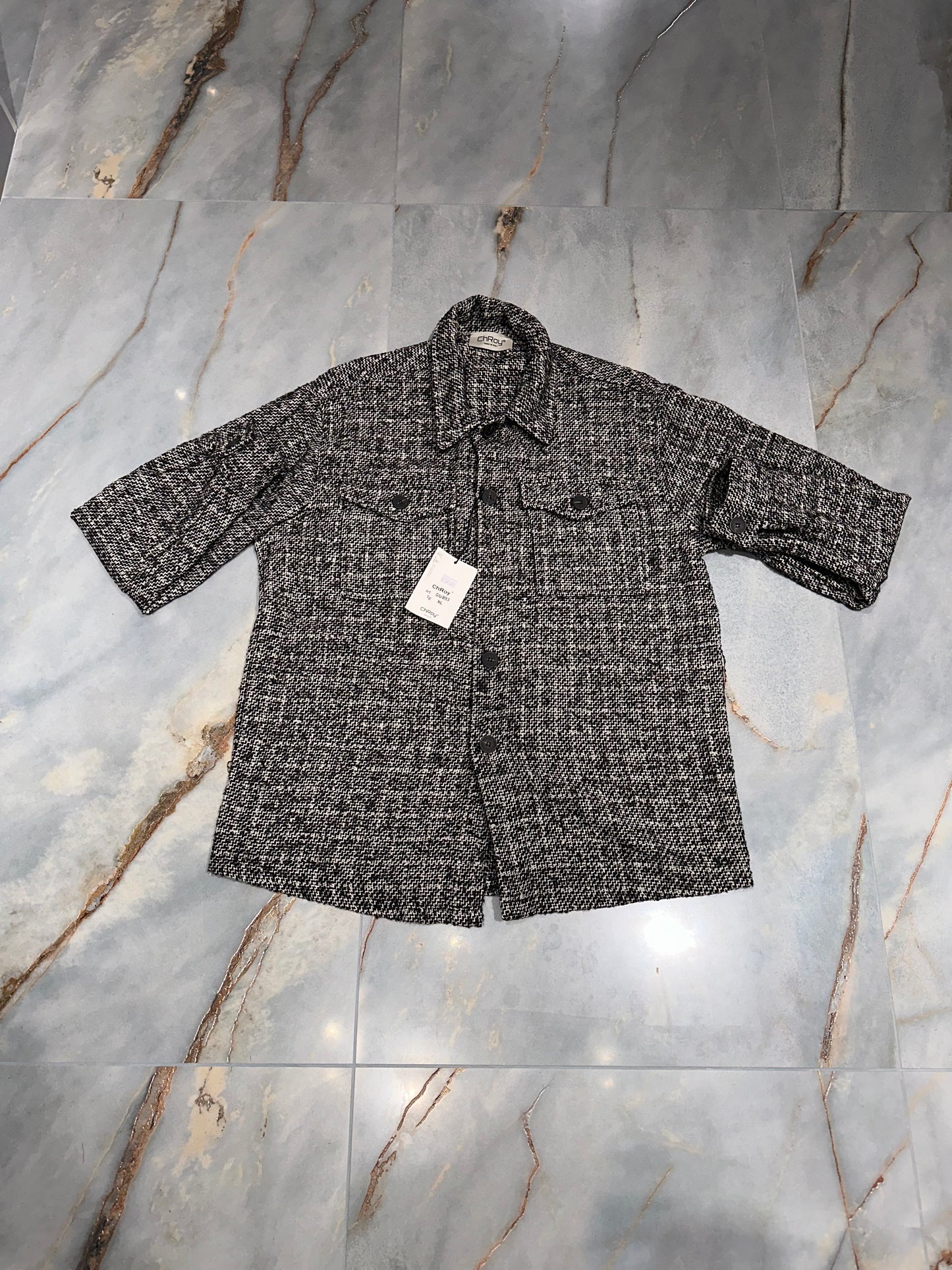 GIACCA BLACK E WHITE