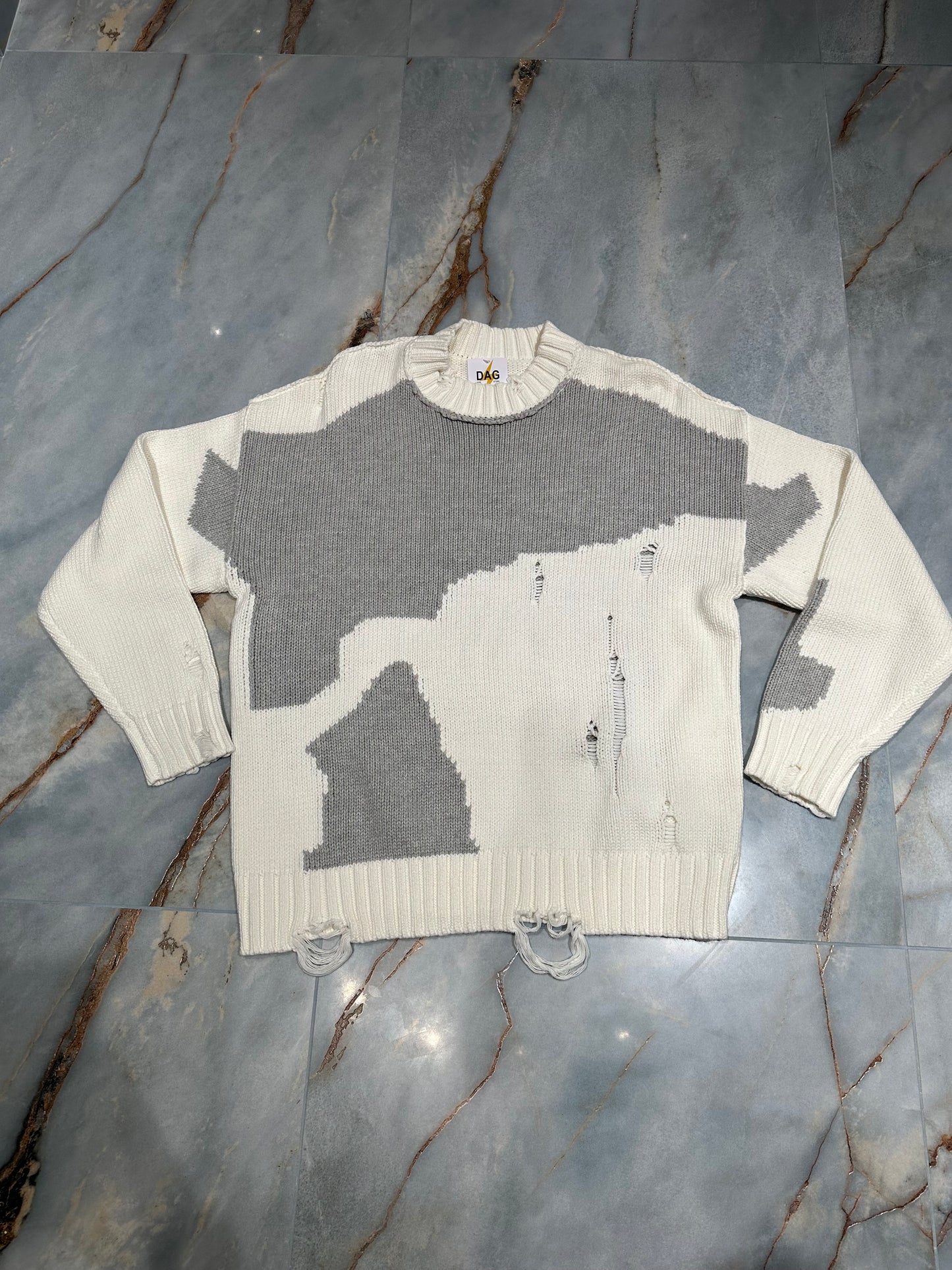 MAGLIONE BICOLOR