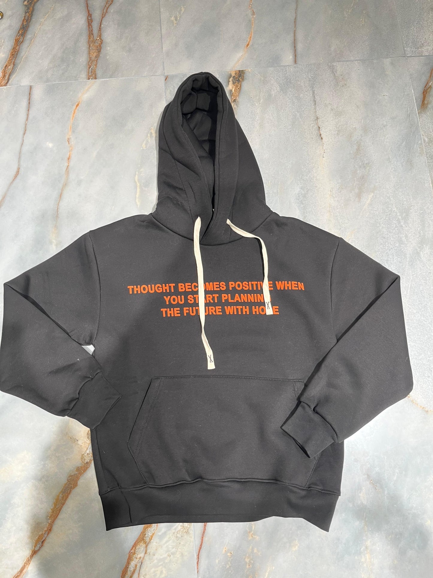 FELPA BLACK ORANGE