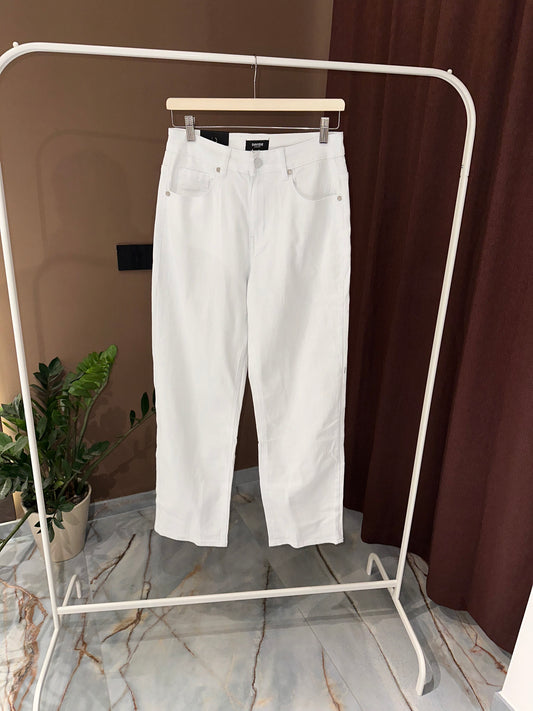 JEANS BAGGY WHITE