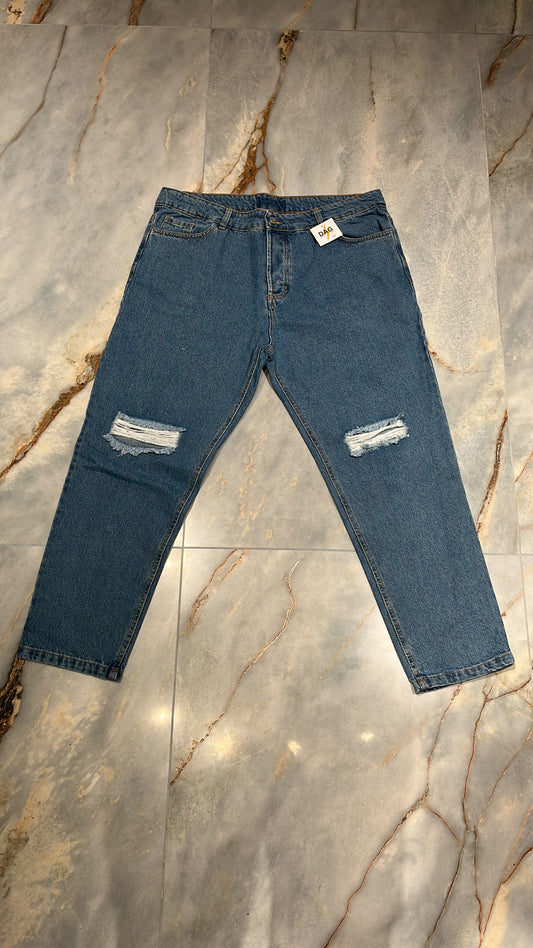 JEANS CON DOPPIO STRAPPO