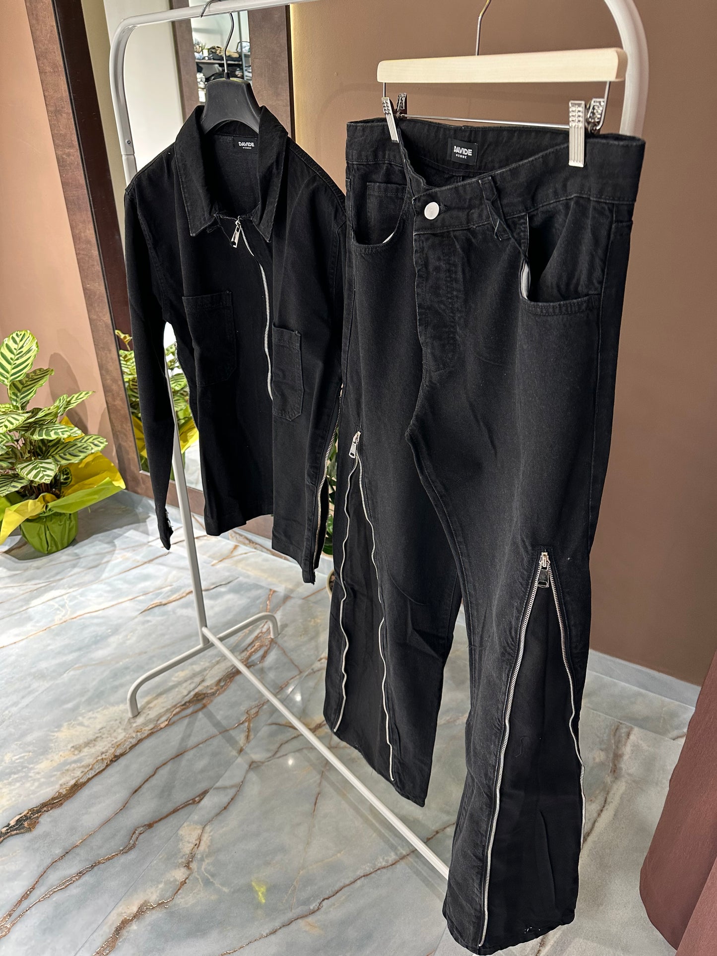 COORDINATO FLARE ZIP