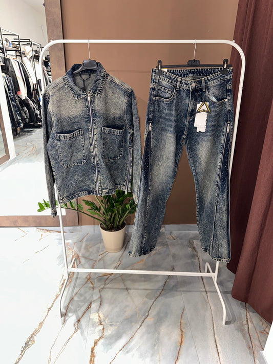 COORDINATO ZIP DIAMOND