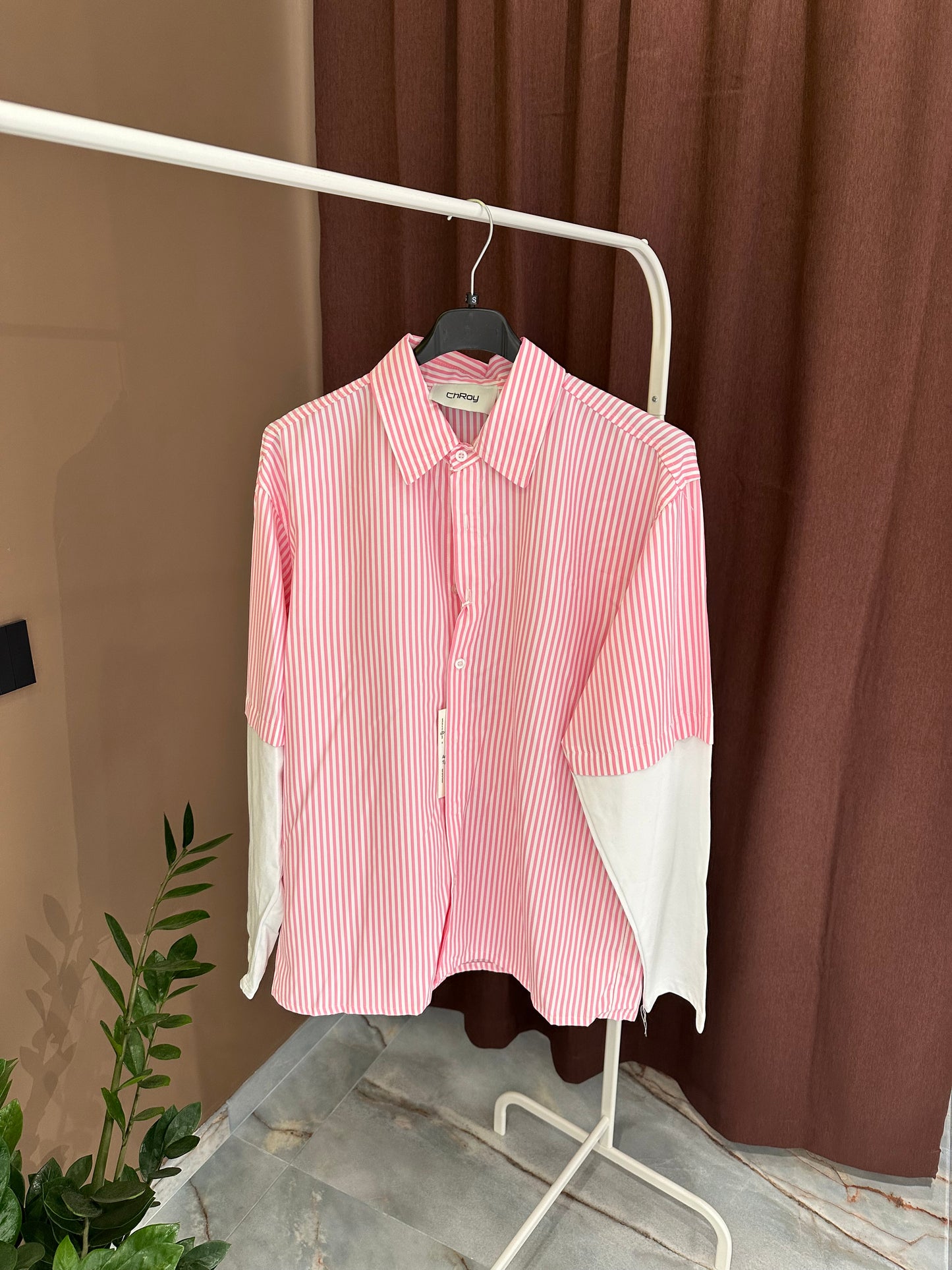 CAMICIA DOUBLE PINK
