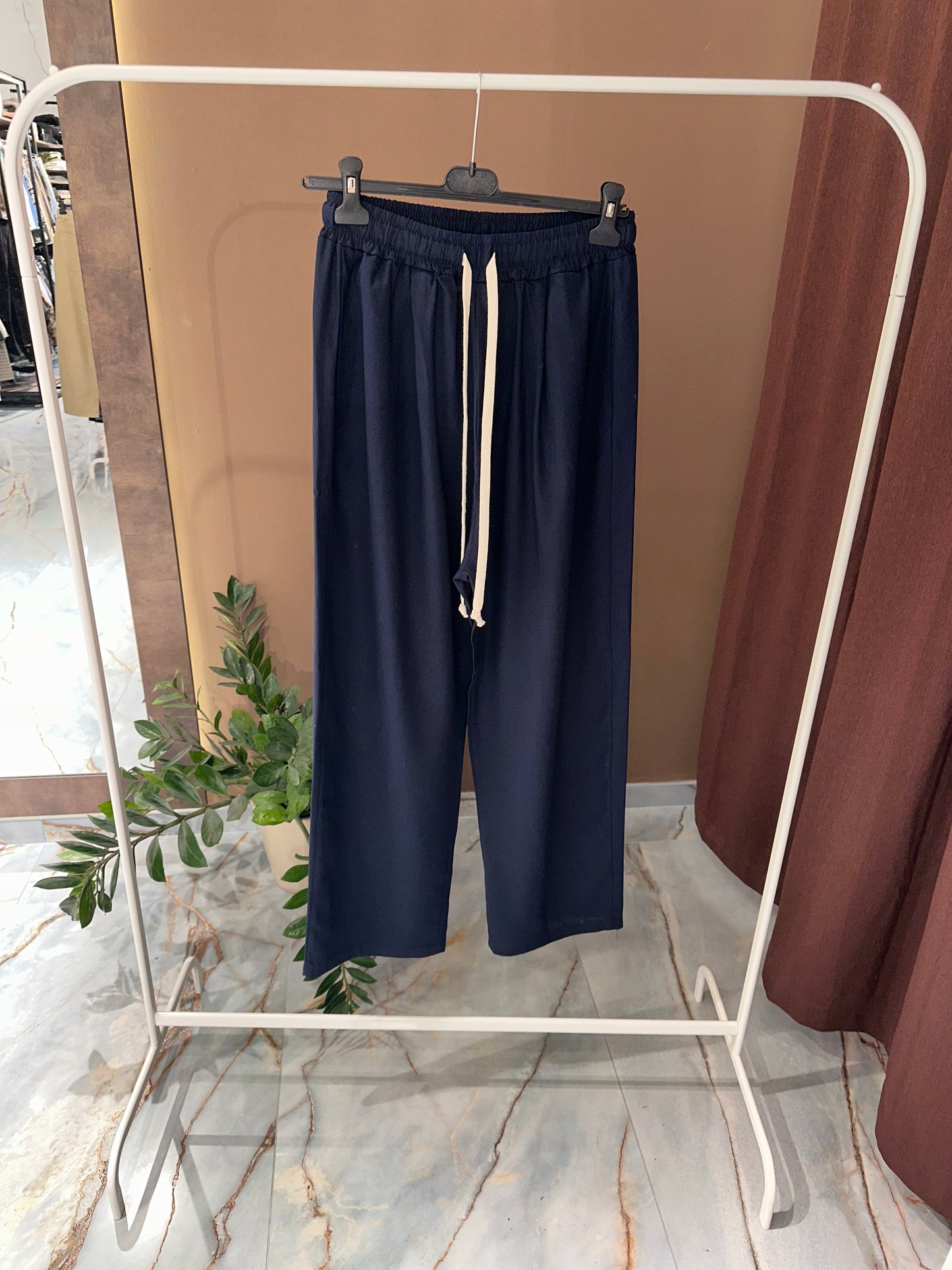 PANTALACCIO MISTO LINO