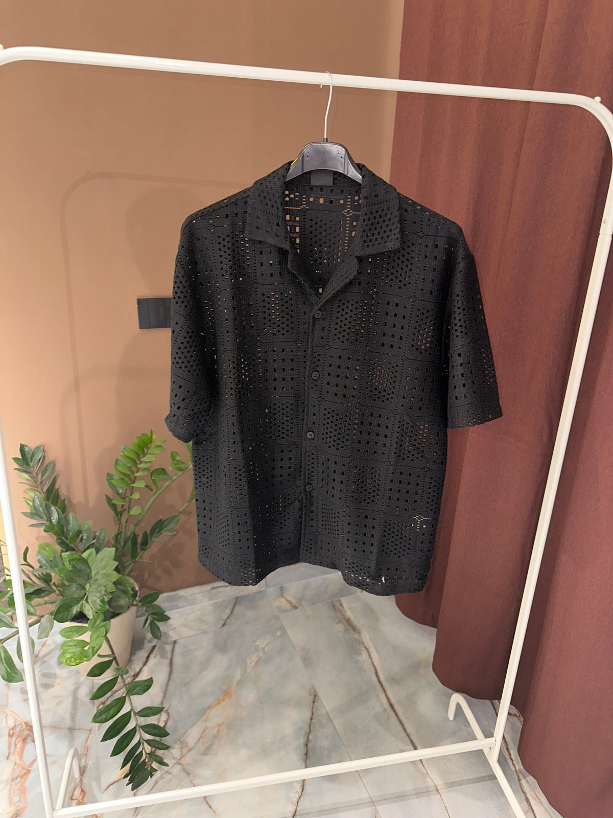 CAMICIA TRAFORATA