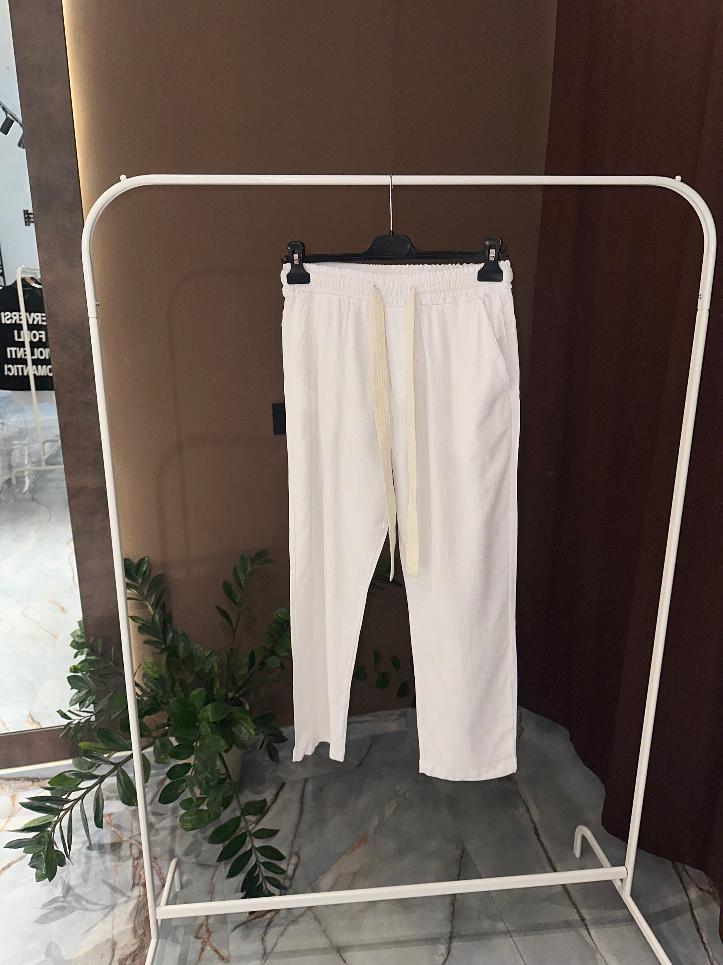 PANTALACCIO DI LINO