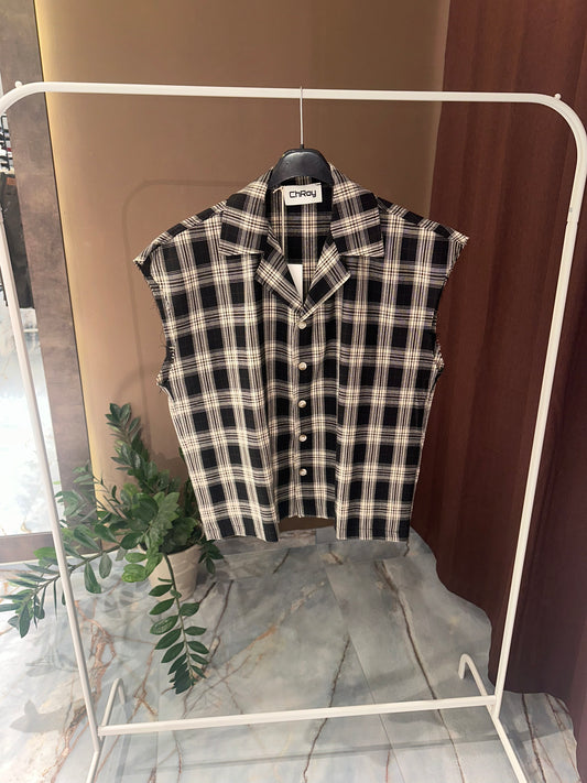 CAMICIA SMANICATA