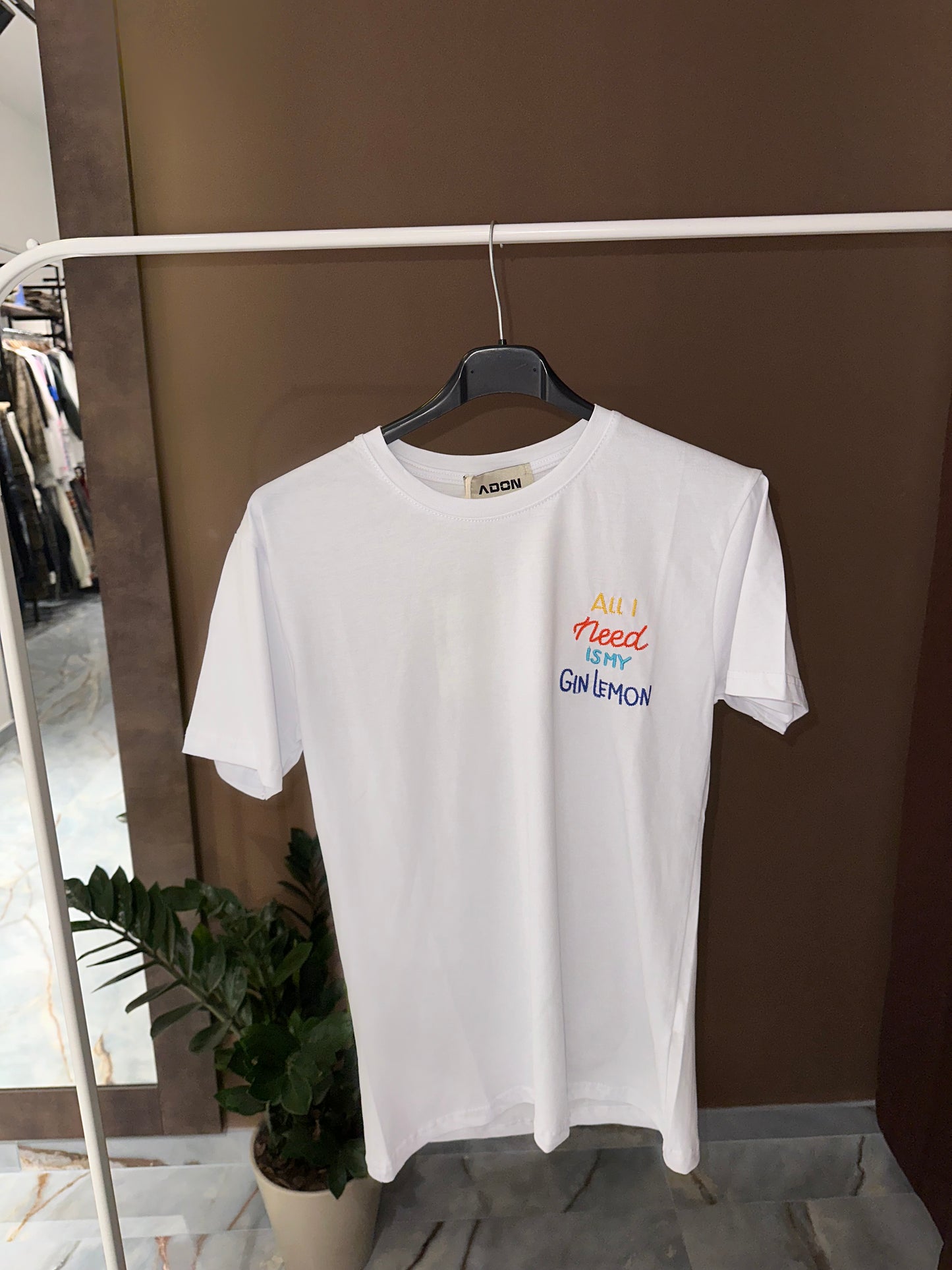 T SHIRT GIN LEMON