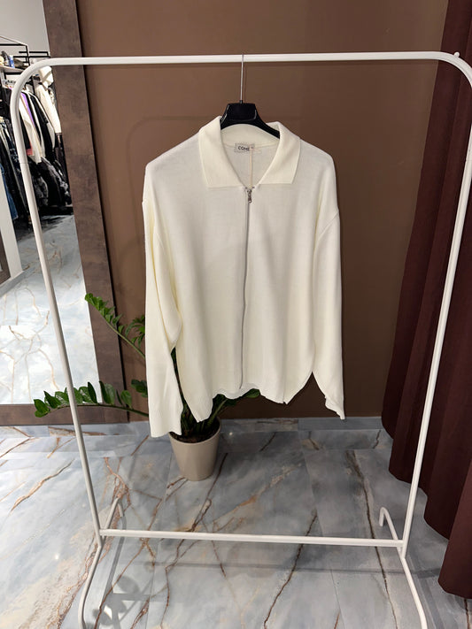 CARDIGAN ZIP DIAMOND