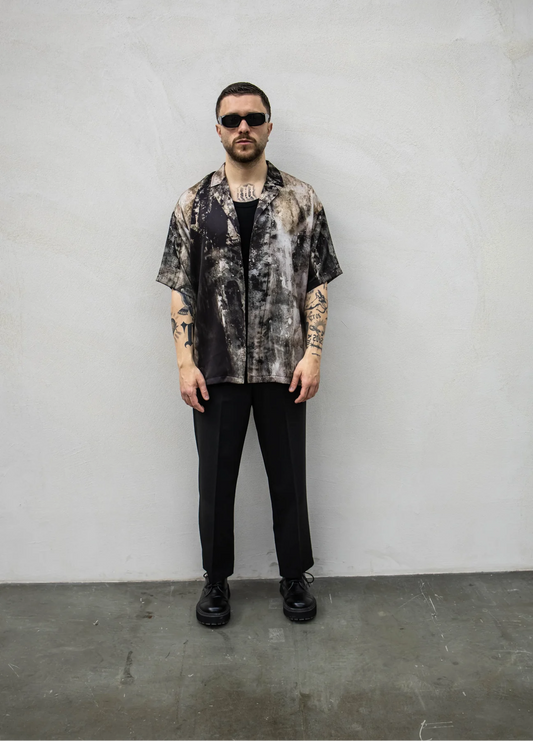CAMICIA DI SETA OVER