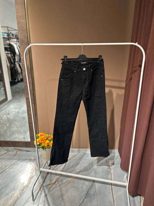 JEANS ZIP SUL FONDO