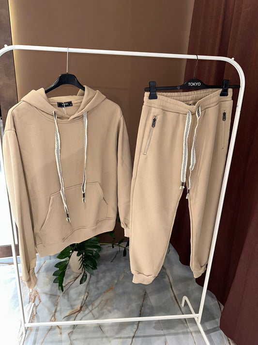COORDINATO TUTA BEIGE