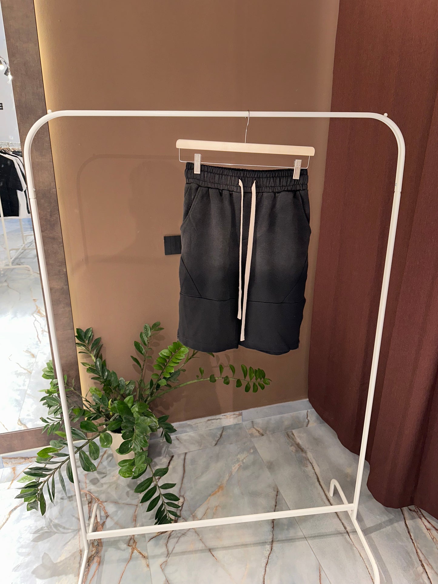 PANTALONCINO SFUMATO ZIP