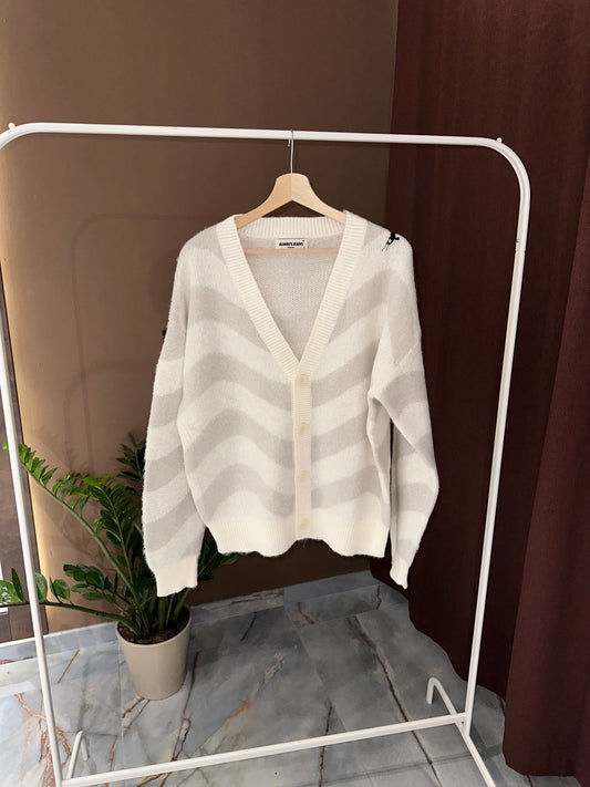 CARDIGAN A RIGHE