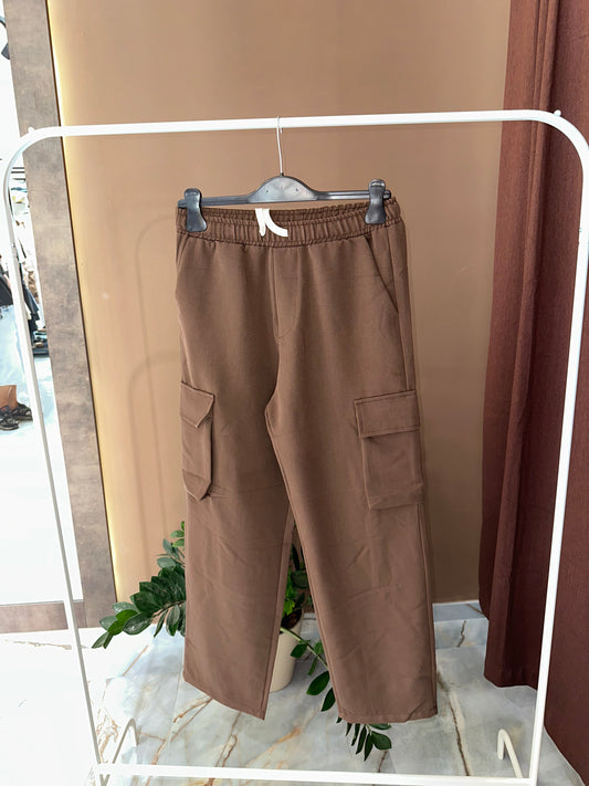 PANTALACCIO CARGO BROWN