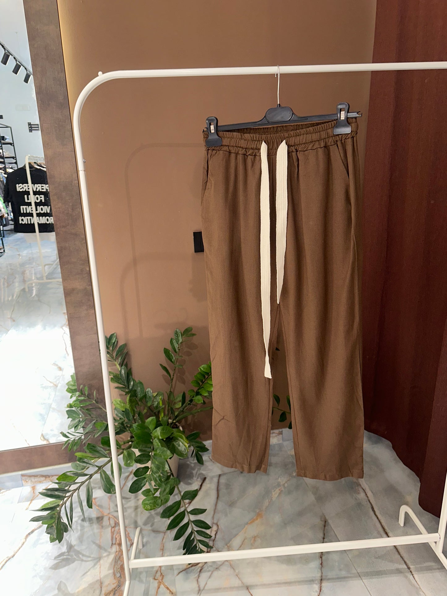 PANTALACCIO DI LINO