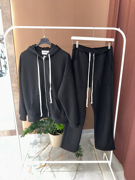 COORDINATO TUTA BLACK