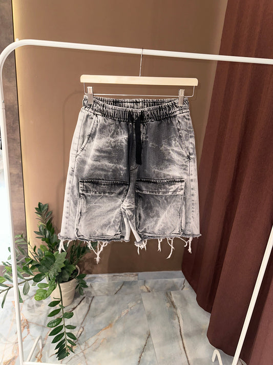 PANTALONCINO CARGO SFUMATO